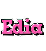 Edia girlish logo