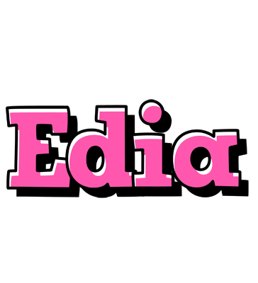 Edia girlish logo