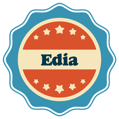 Edia labels logo