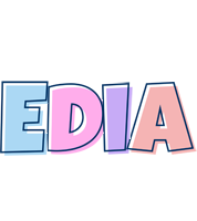 Edia pastel logo