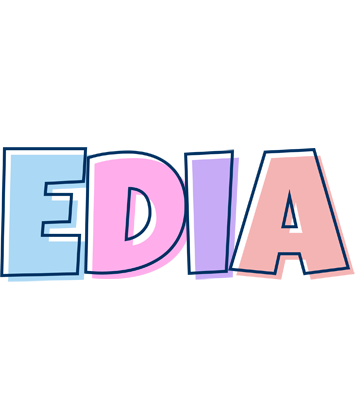Edia pastel logo