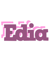 Edia relaxing logo