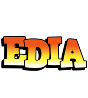 Edia sunset logo