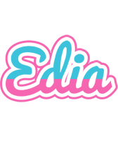 Edia woman logo