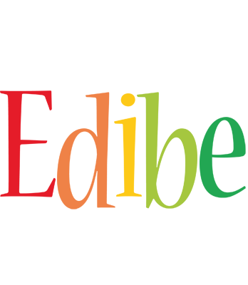 Edibe birthday logo