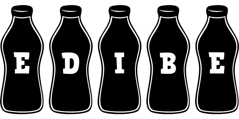Edibe bottle logo