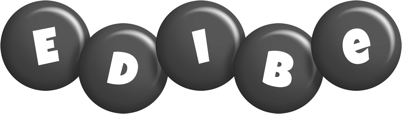 Edibe candy-black logo
