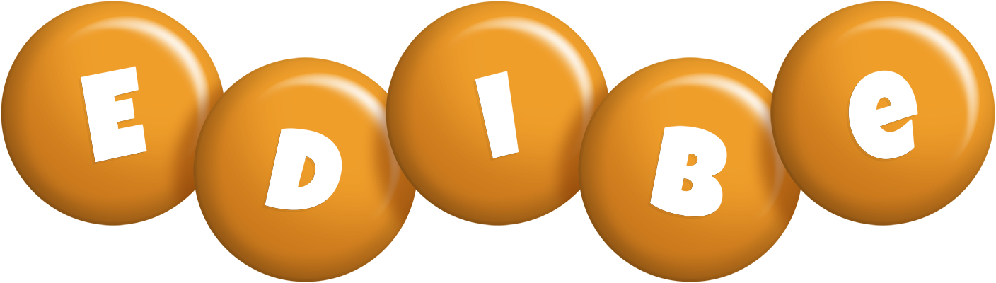 Edibe candy-orange logo