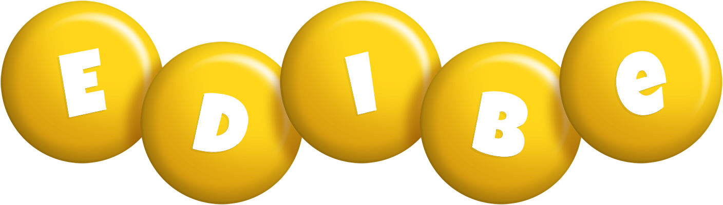 Edibe candy-yellow logo