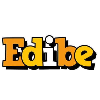 Edibe cartoon logo
