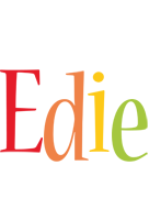 Edie birthday logo