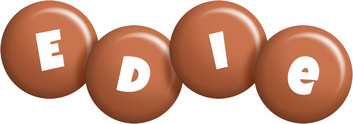 Edie candy-brown logo