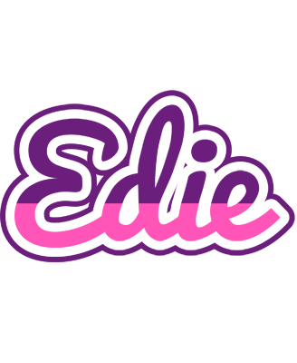 Edie cheerful logo