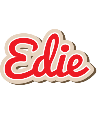 Edie chocolate logo