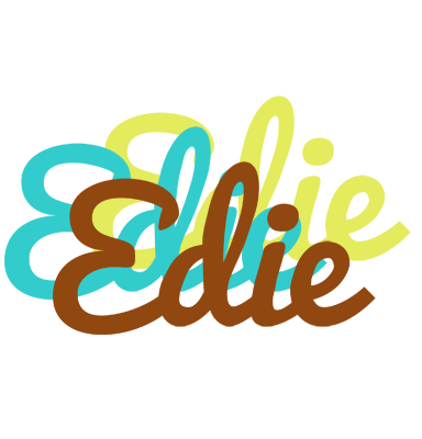 Edie cupcake logo