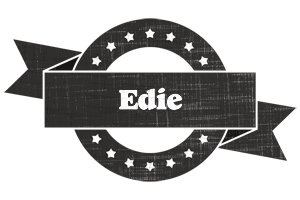 Edie grunge logo