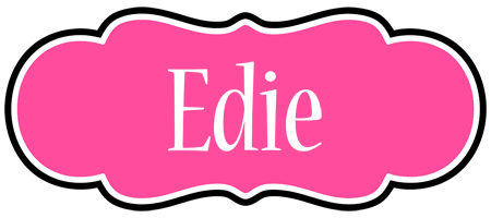 Edie invitation logo