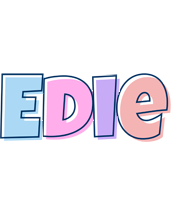 Edie pastel logo