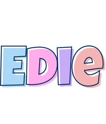 Edie pastel logo