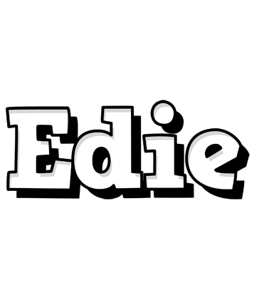 Edie snowing logo