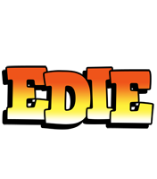 Edie sunset logo