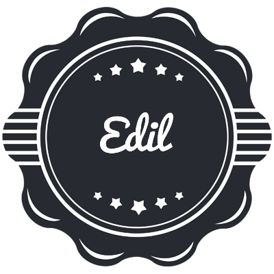 Edil badge logo