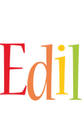 Edil birthday logo