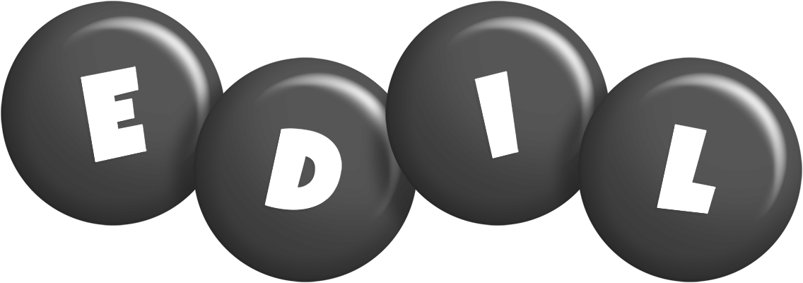 Edil candy-black logo