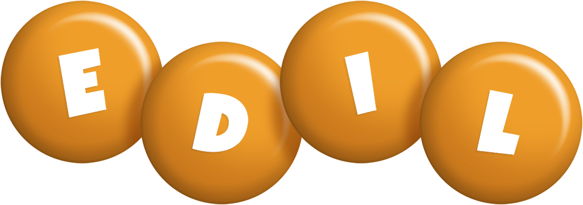 Edil candy-orange logo