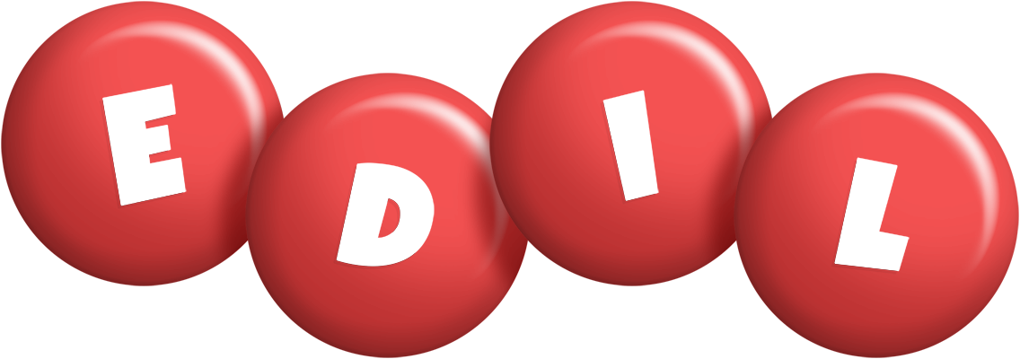Edil candy-red logo