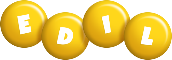 Edil candy-yellow logo
