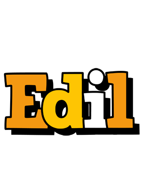 Edil cartoon logo