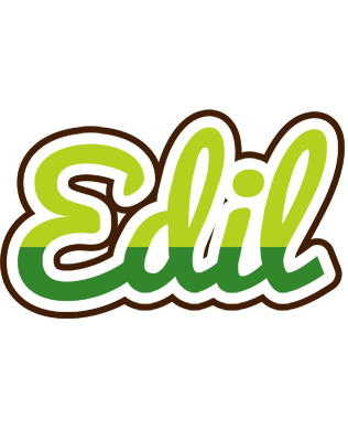 Edil golfing logo