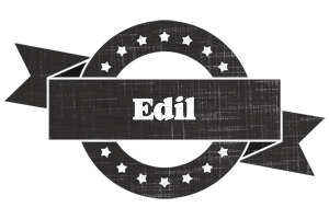Edil grunge logo