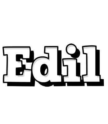Edil snowing logo