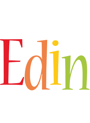 Edin birthday logo
