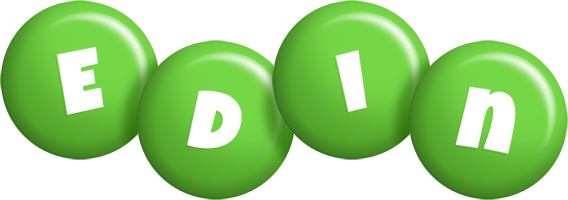 Edin candy-green logo