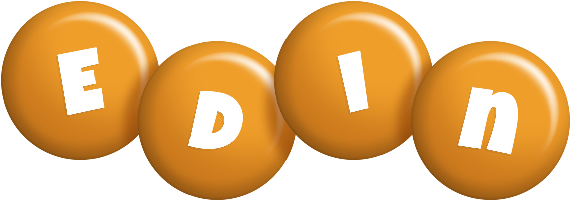 Edin candy-orange logo