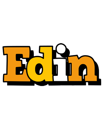 Edin cartoon logo