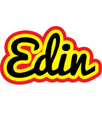 Edin flaming logo
