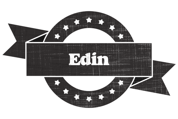 Edin grunge logo