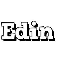 Edin snowing logo