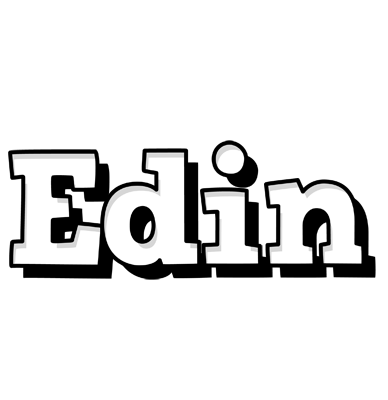 Edin snowing logo