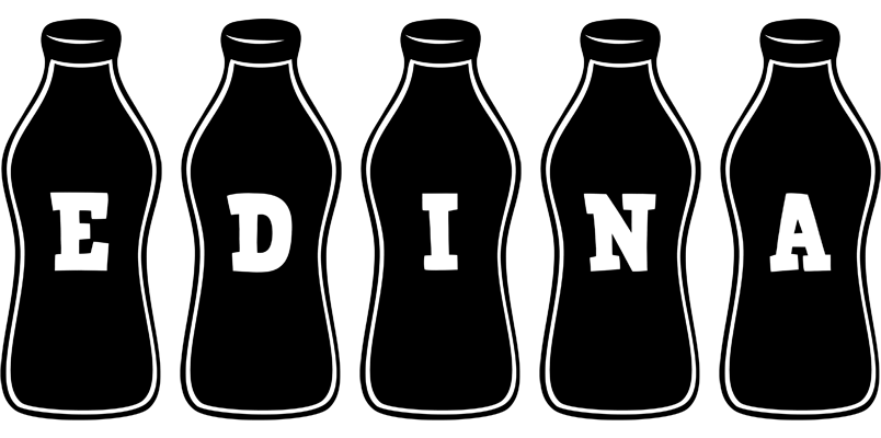 Edina bottle logo