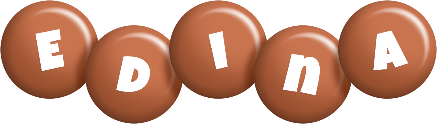 Edina candy-brown logo