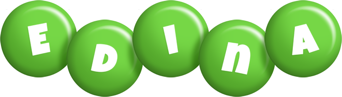 Edina candy-green logo