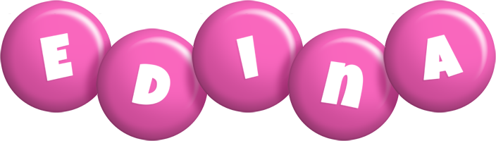 Edina candy-pink logo