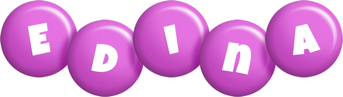 Edina candy-purple logo