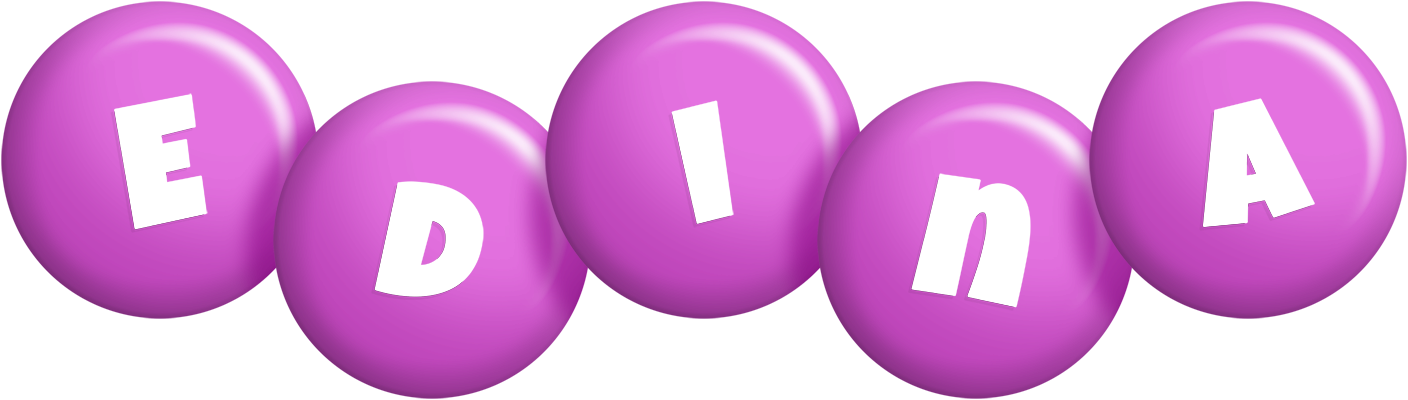 Edina candy-purple logo