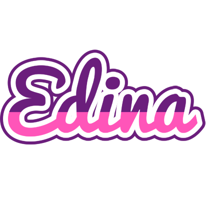 Edina cheerful logo